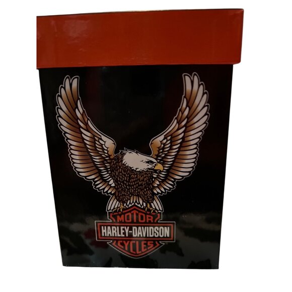 Harley-Davidson Ceramic Travel Mug With Eagle Logo & Gift Box - Picture 2 of 12